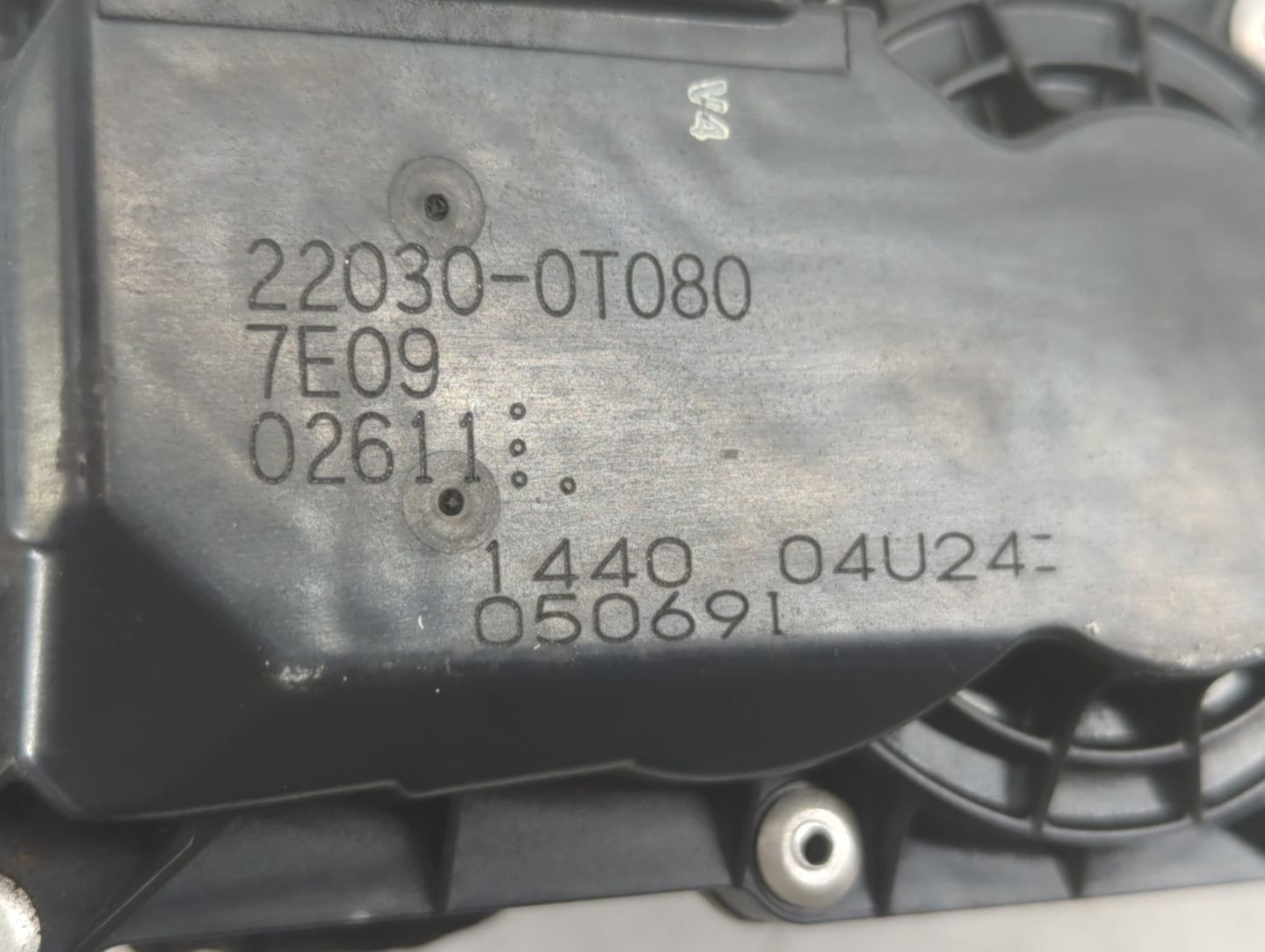 2011-2019 Toyota Corolla Throttle Body P/N:22030-0T080 Fits Fits 2011 2012 2013 2014 2015 2016 2017 2018 2019 OEM Used Auto 