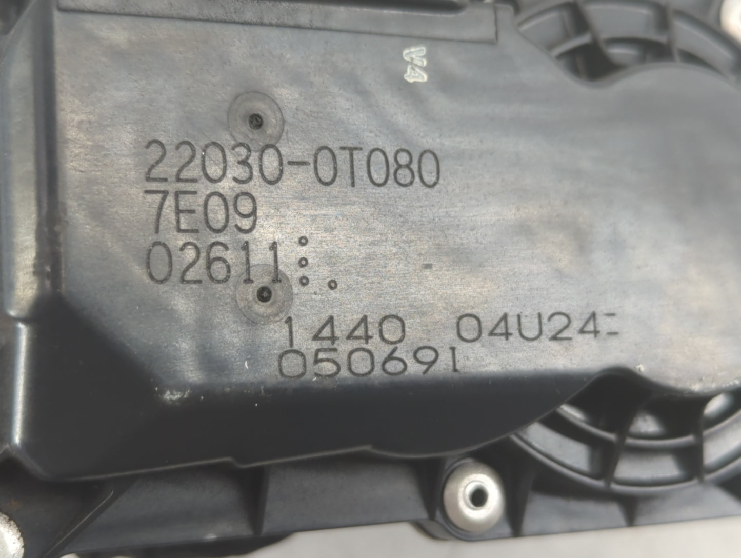 2011-2019 Toyota Corolla Throttle Body P/N:22030-0T080 Fits Fits 2011 2012 2013 2014 2015 2016 2017 2018 2019 OEM Used Auto 
