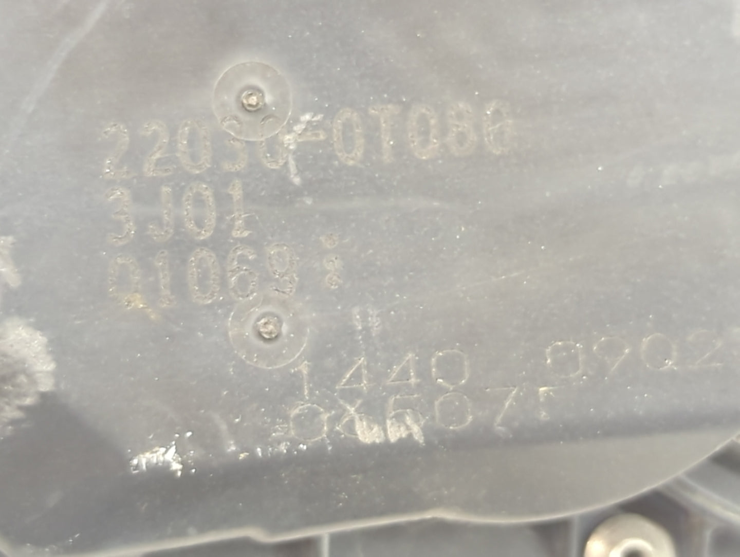 2011-2019 Toyota Corolla Throttle Body P/N:6K07 22030-0T080 Fits Fits 2011 2012 2013 2014 2015 2016 2017 2018 2019 OEM Used 