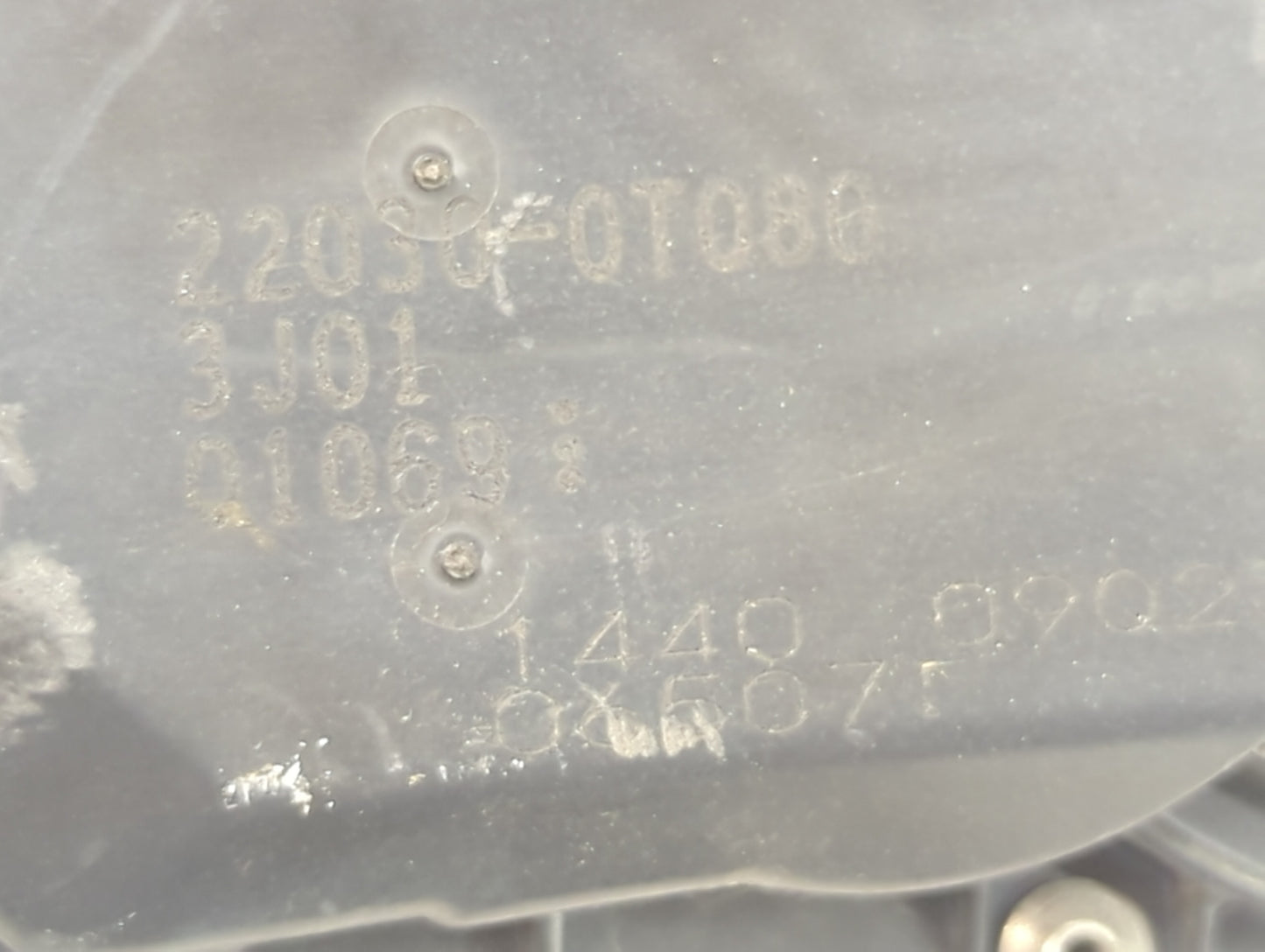 2011-2019 Toyota Corolla Throttle Body P/N:6K07 22030-0T080 Fits Fits 2011 2012 2013 2014 2015 2016 2017 2018 2019 OEM Used 
