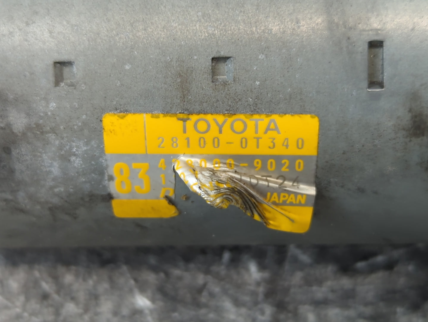 2015-2022 Toyota Corolla Car Starter Motor Solenoid OEM P/N:28100-0T340 Fits Fits 2015 2016 2017 2018 2019 2020 2021 2022 OE
