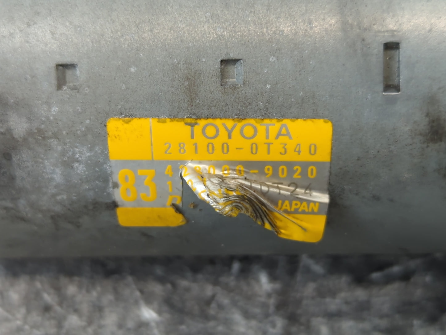 2015-2022 Toyota Corolla Car Starter Motor Solenoid OEM P/N:28100-0T340 Fits Fits 2015 2016 2017 2018 2019 2020 2021 2022 OE