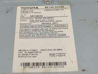 2017 Toyota Corolla Information Display Screen - Oemusedautoparts1.com