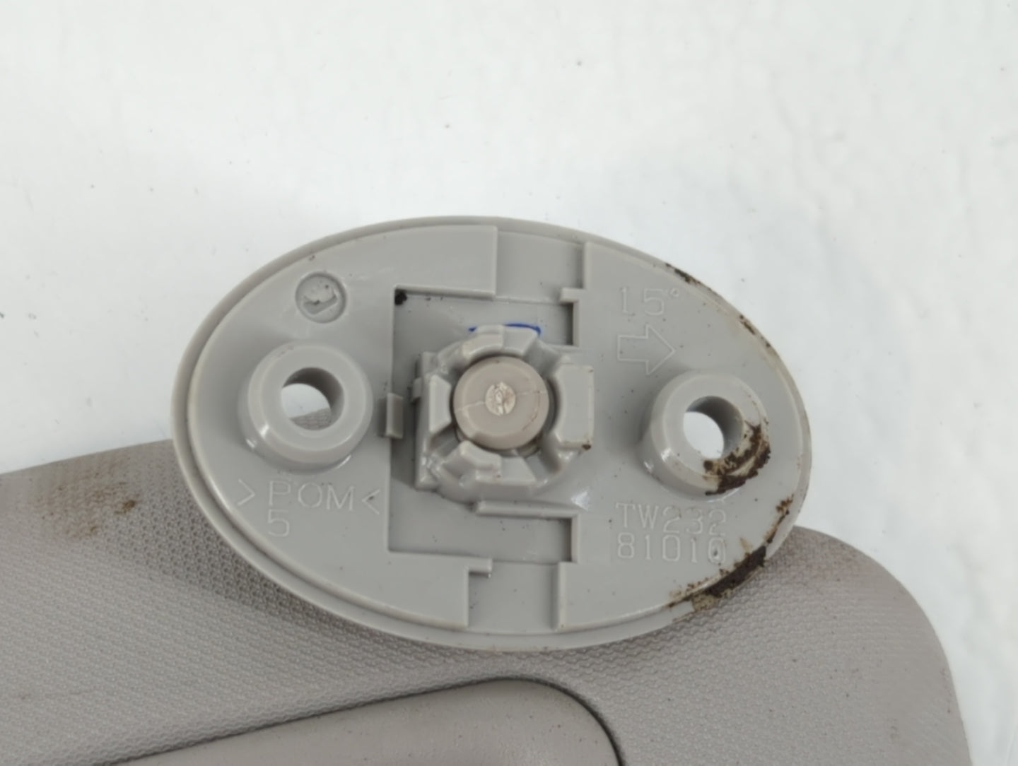 2017-2019 Toyota Corolla Sun Visor Shade Replacement Passenger Right Mirror Fits Fits 2017 2018 2019 OEM Used Auto Parts - O