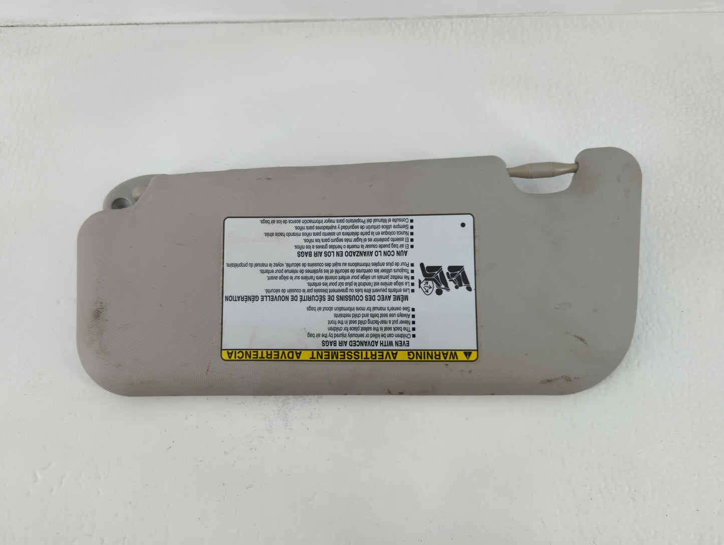 2017-2019 Toyota Corolla Sun Visor Shade Replacement Passenger Right Mirror Fits Fits 2017 2018 2019 OEM Used Auto Parts - O