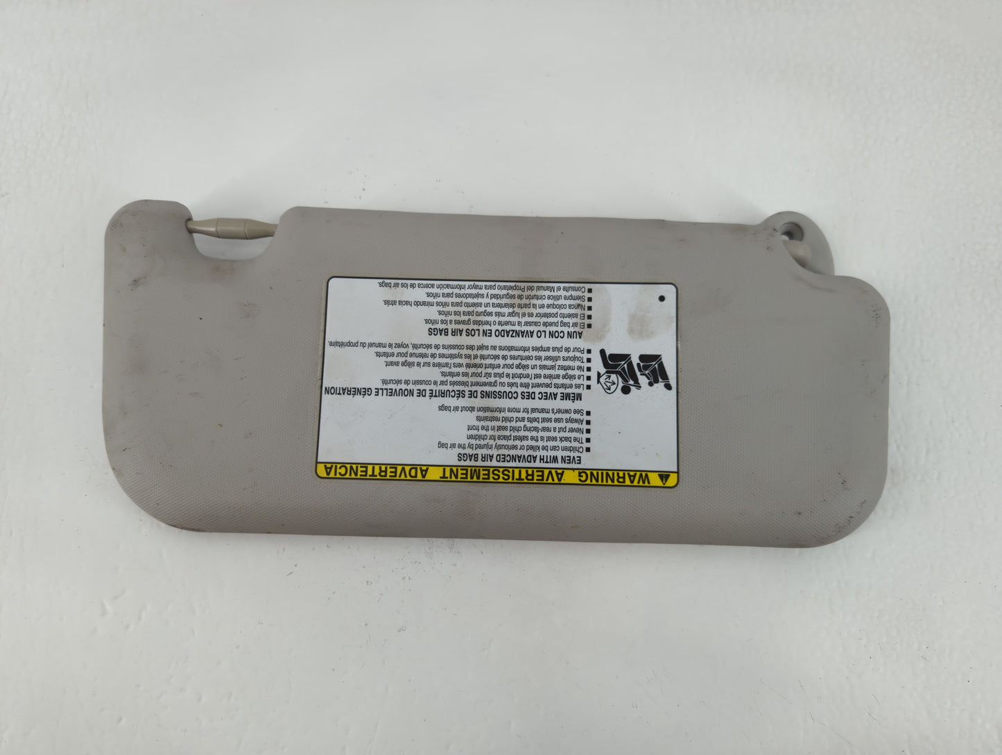 2017-2019 Toyota Corolla Sun Visor Shade Replacement Passenger Right Mirror Fits Fits 2017 2018 2019 OEM Used Auto Parts - O