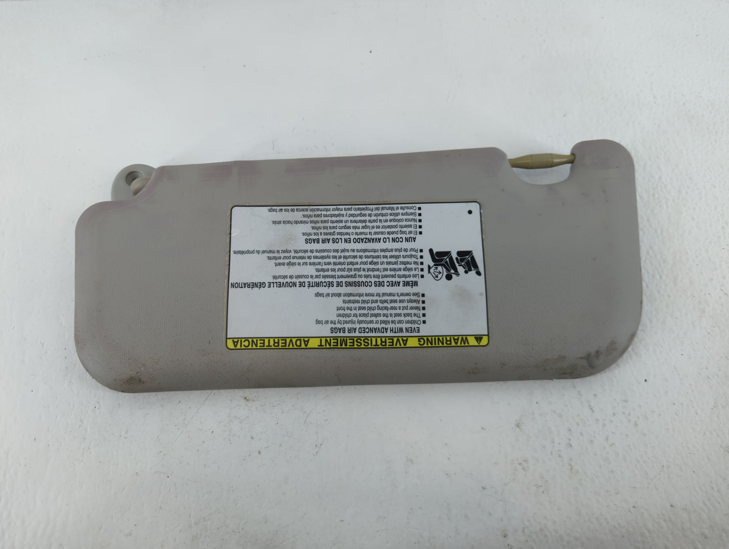 2017-2019 Toyota Corolla Sun Visor Shade Replacement Passenger Right Mirror Fits Fits 2017 2018 2019 OEM Used Auto Parts - O