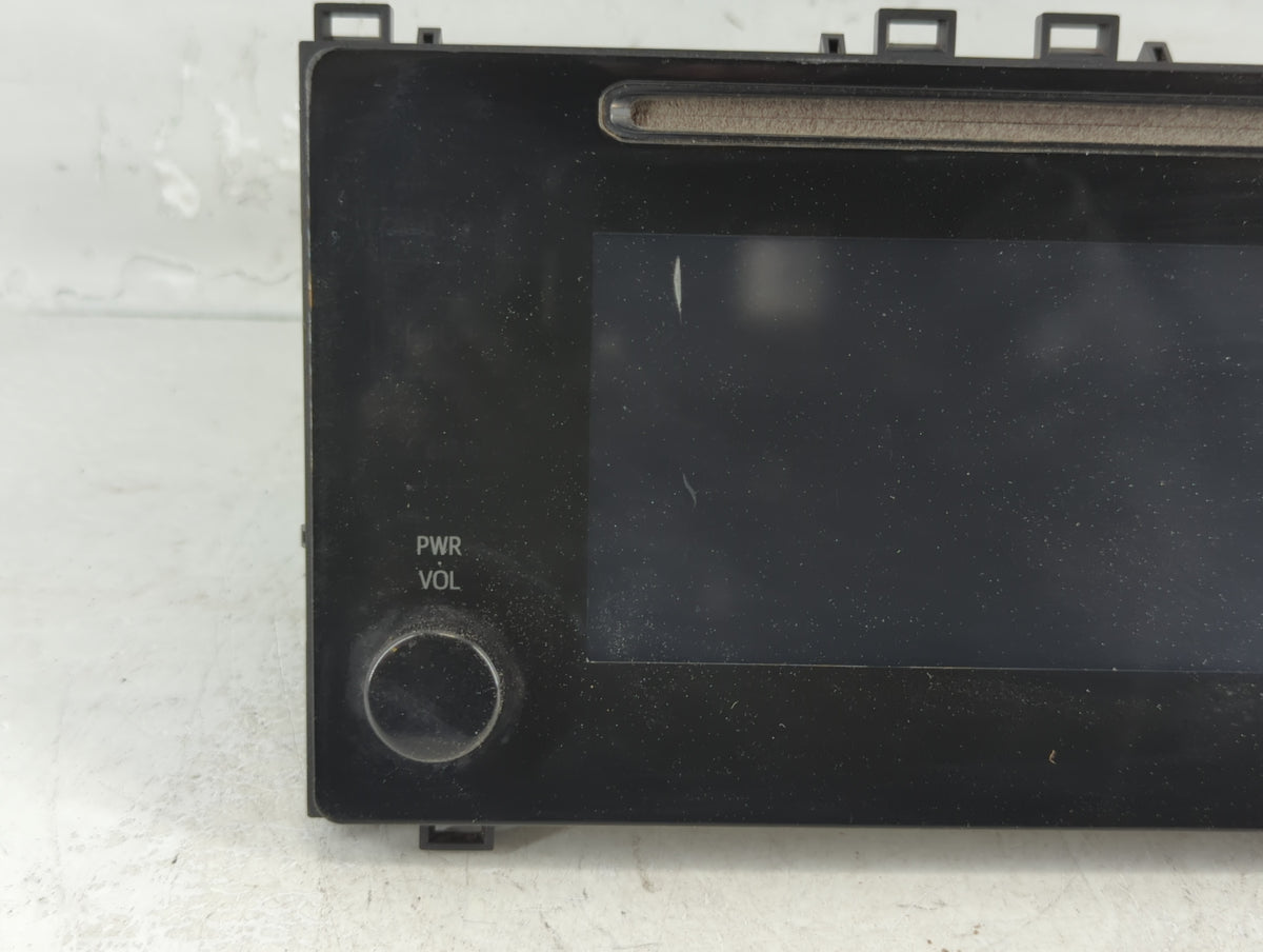 2017-2019 Toyota Corolla Radio AM FM Cd Player Receiver Replacement P/N:86140-02520 Fits Fits 2017 2018 2019 OEM Used Auto P