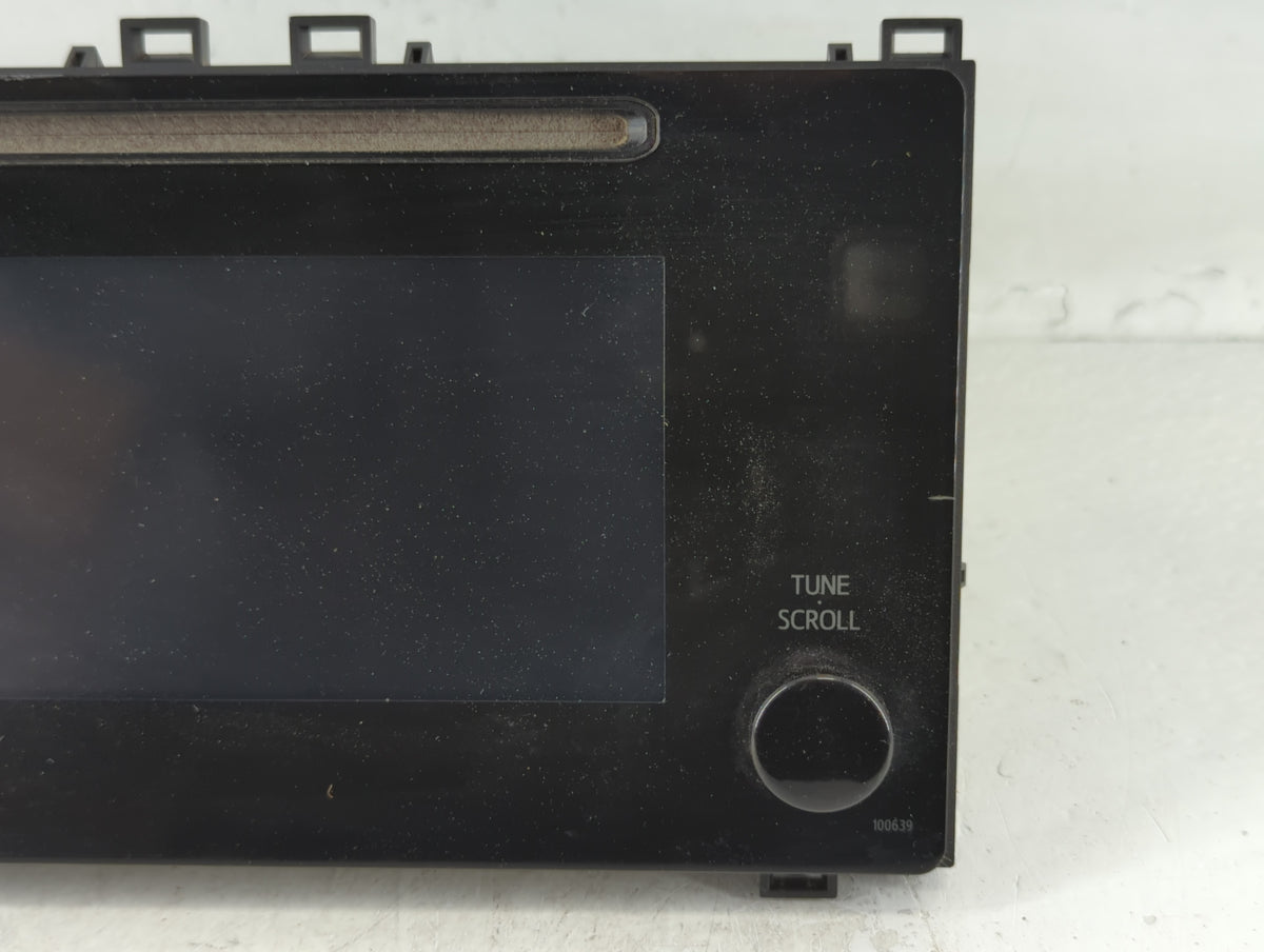 2017-2019 Toyota Corolla Radio AM FM Cd Player Receiver Replacement P/N:86140-02520 Fits Fits 2017 2018 2019 OEM Used Auto P