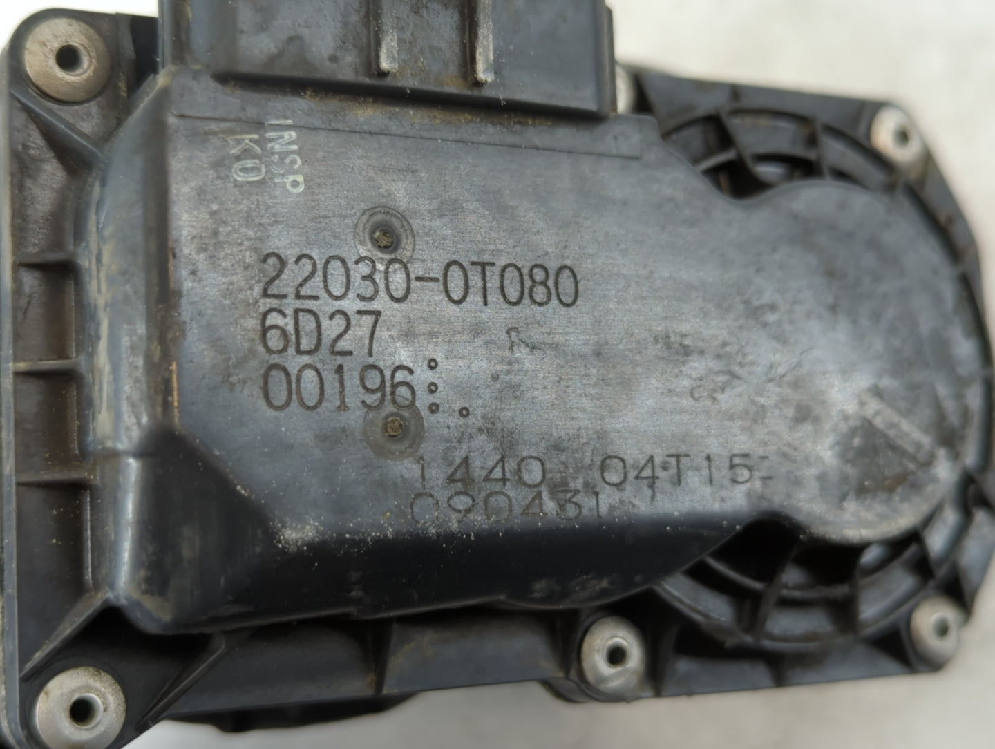 2011-2019 Toyota Corolla Throttle Body P/N:22030-0T080 Fits Fits 2011 2012 2013 2014 2015 2016 2017 2018 2019 OEM Used Auto 