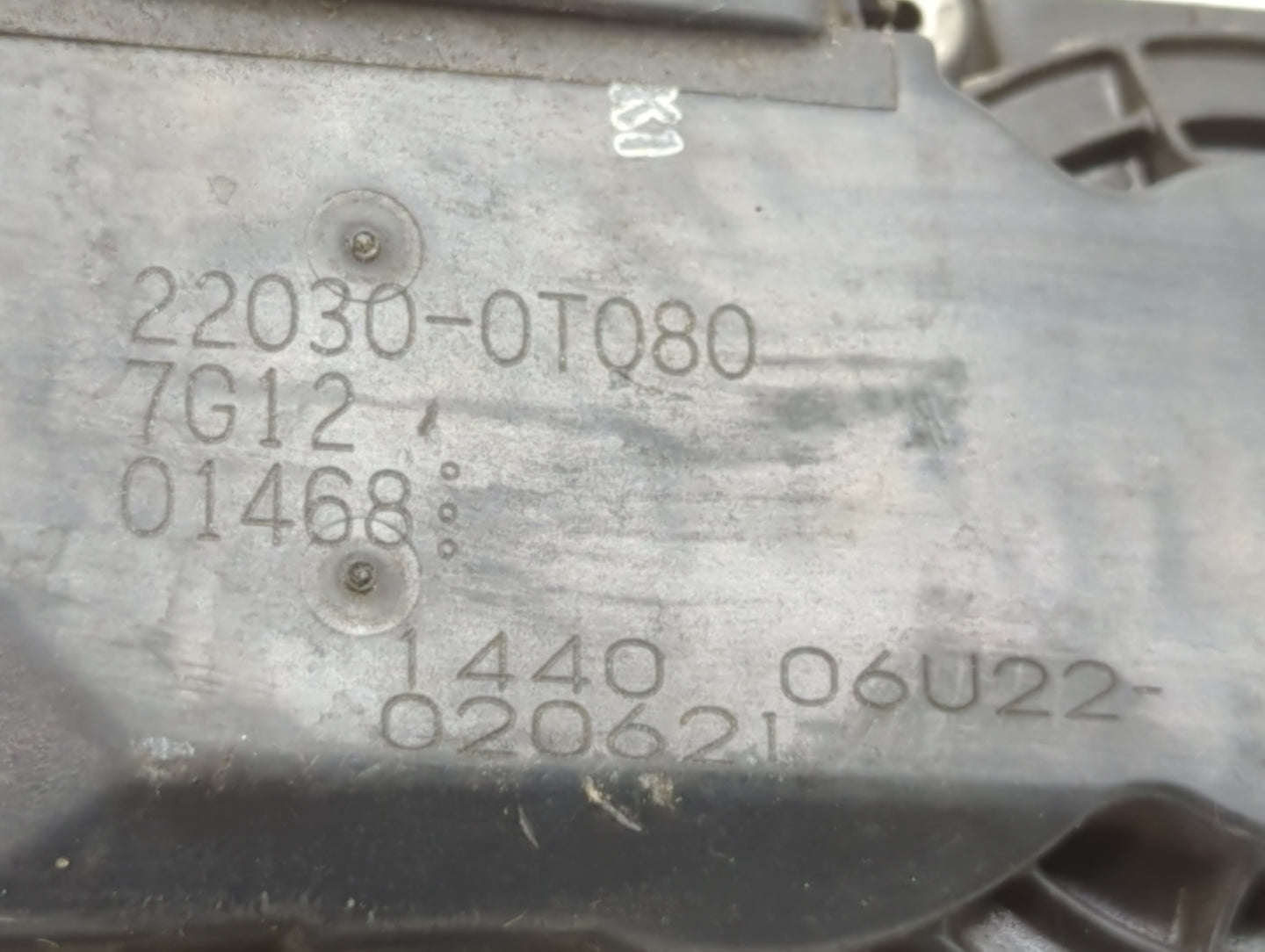 2011-2019 Toyota Corolla Throttle Body P/N:22030-0T080 Fits Fits 2011 2012 2013 2014 2015 2016 2017 2018 2019 OEM Used Auto 