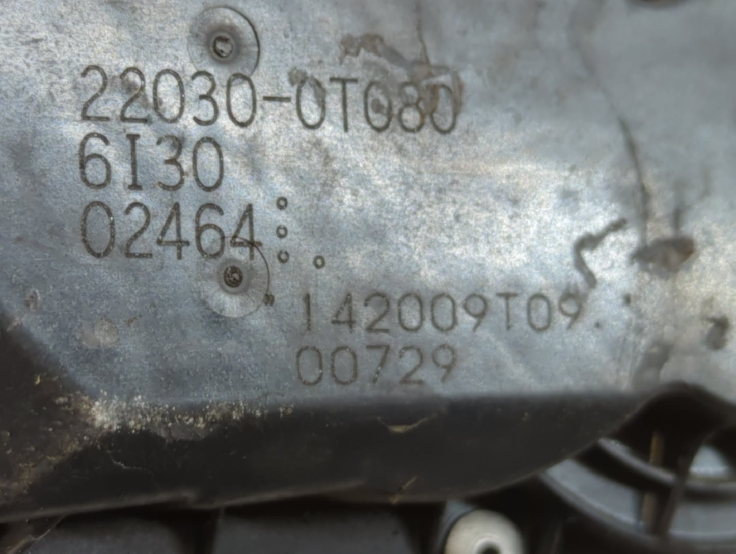 2011-2019 Toyota Corolla Throttle Body P/N:6130 02464 22030-0T080 Fits Fits 2011 2012 2013 2014 2015 2016 2017 2018 2019 OEM