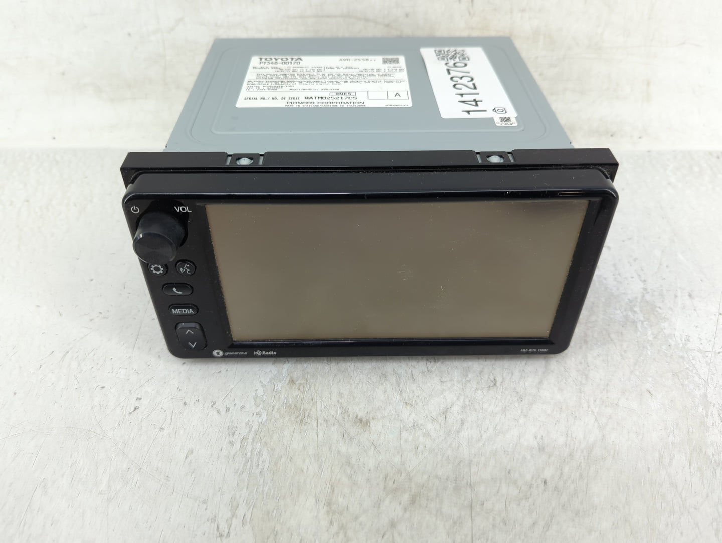 2017-2018 Toyota Corolla Im Radio AM FM Cd Player Receiver Replacement P/N:PT546-00170 Fits Fits 2017 2018 2019 OEM Used Aut