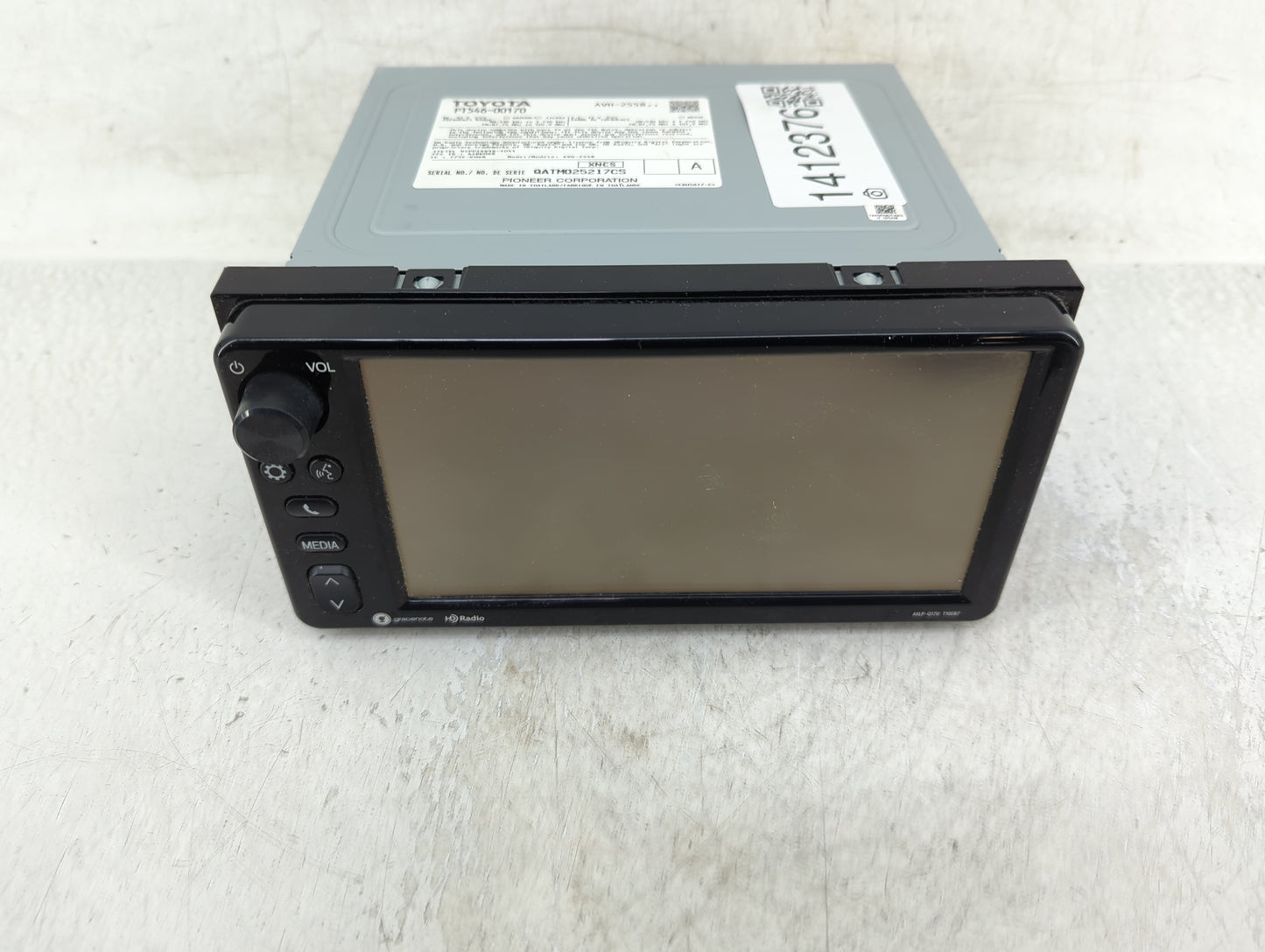 2017-2018 Toyota Corolla Im Radio AM FM Cd Player Receiver Replacement P/N:PT546-00170 Fits Fits 2017 2018 2019 OEM Used Aut
