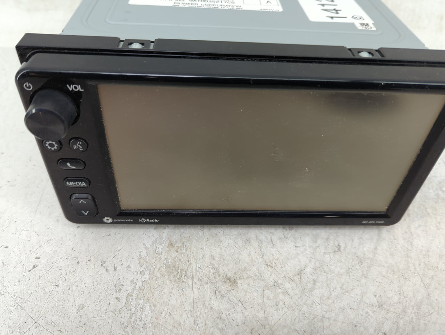 2017-2018 Toyota Corolla Im Radio AM FM Cd Player Receiver Replacement P/N:PT546-00170 Fits Fits 2017 2018 2019 OEM Used Aut