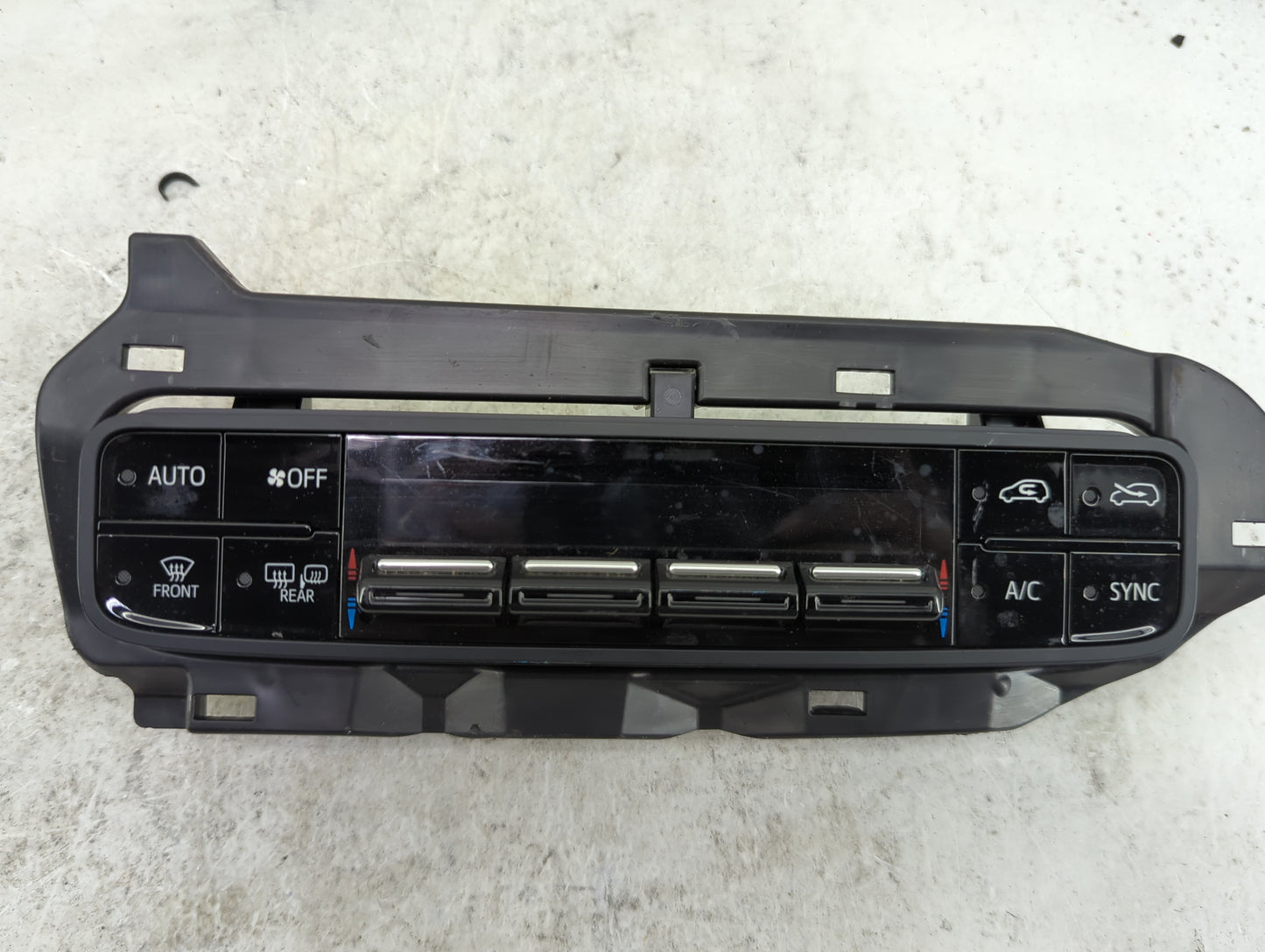 2017-2018 Toyota Corolla Im Climate Control Module Temperature AC/Heater Replacement Fits Fits 2016 2017 2018 OEM Used Auto 