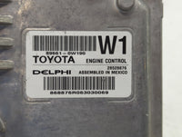 2017-2018 Toyota Corolla Im PCM Engine Control Computer ECU ECM PCU OEM P/N:89661-0W191 89661-0W190 Fits Fits 2017 2018 OEM 