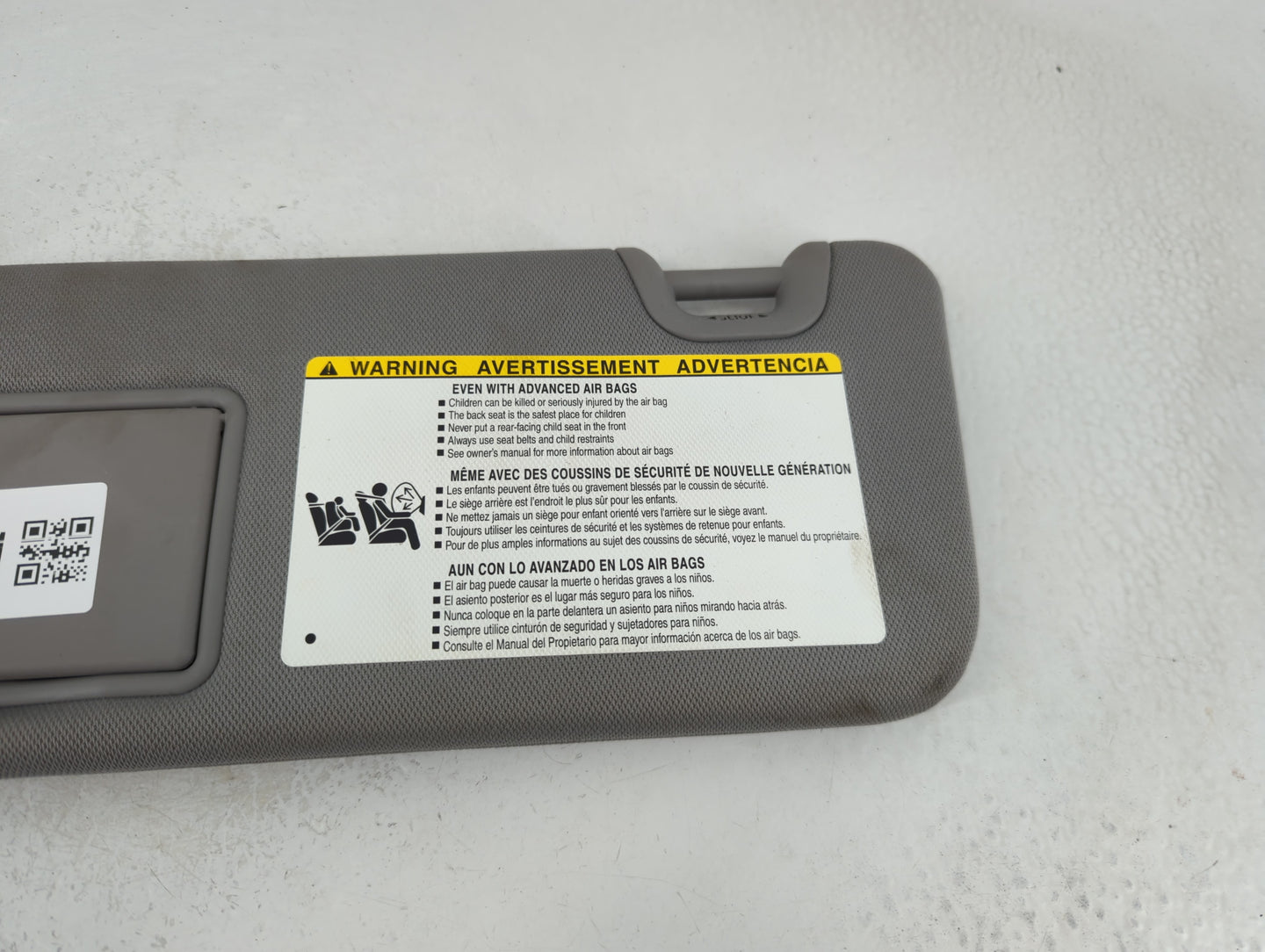 2014-2019 Toyota Highlander Sun Visor Shade Replacement Driver Left Mirror Fits Fits 2014 2015 2016 2017 2018 2019 OEM Used 