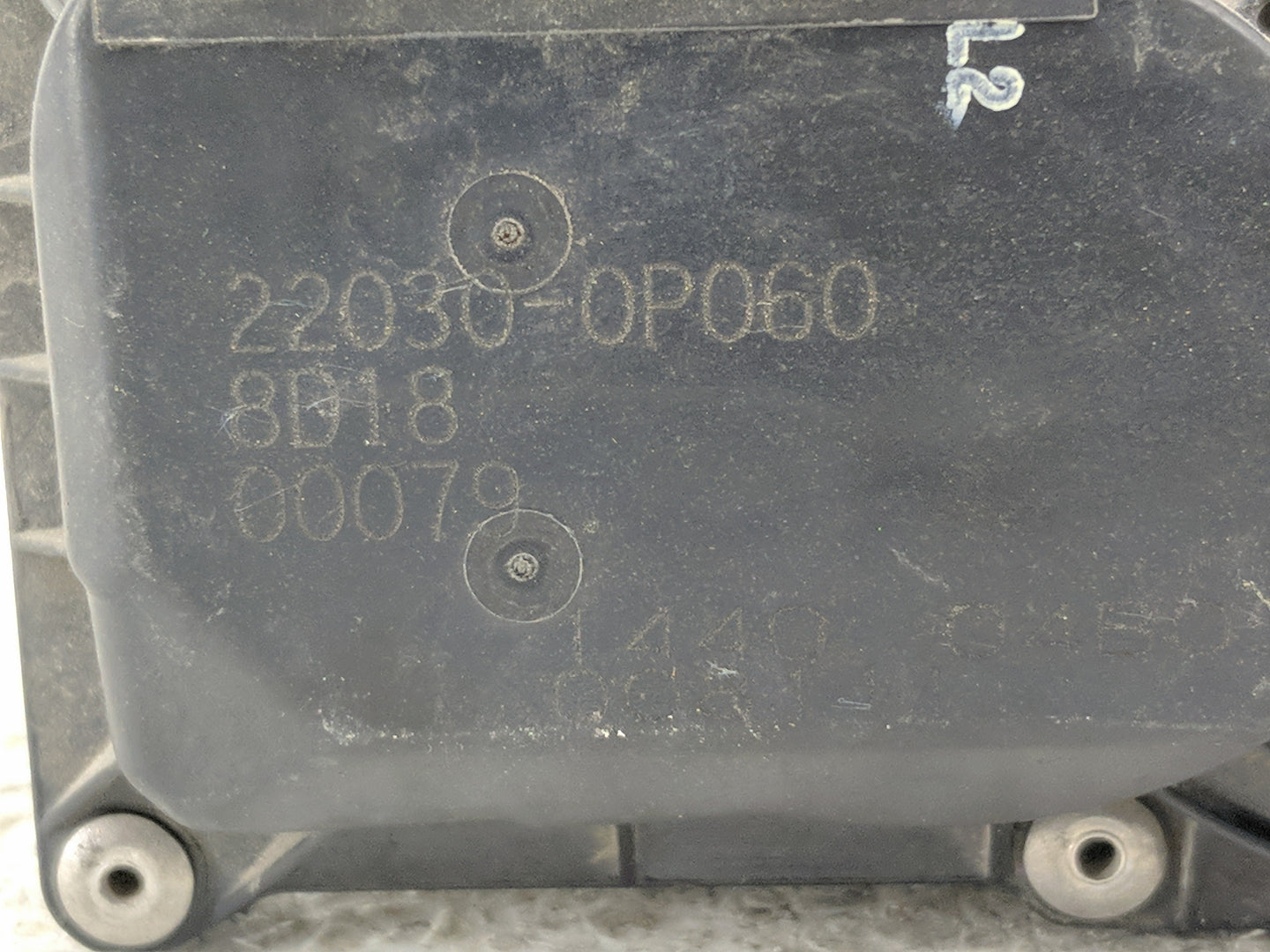 2017-2022 Toyota Highlander Throttle Body P/N:22030-0P060 Fits Fits 2016 2017 2018 2019 2020 2021 2022 OEM Used Auto Parts -