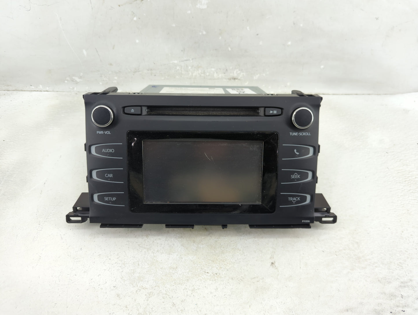 2017-2019 Toyota Highlander Radio AM FM Cd Player Receiver Replacement P/N:86140-0E230 Fits Fits 2017 2018 2019 OEM Used Aut