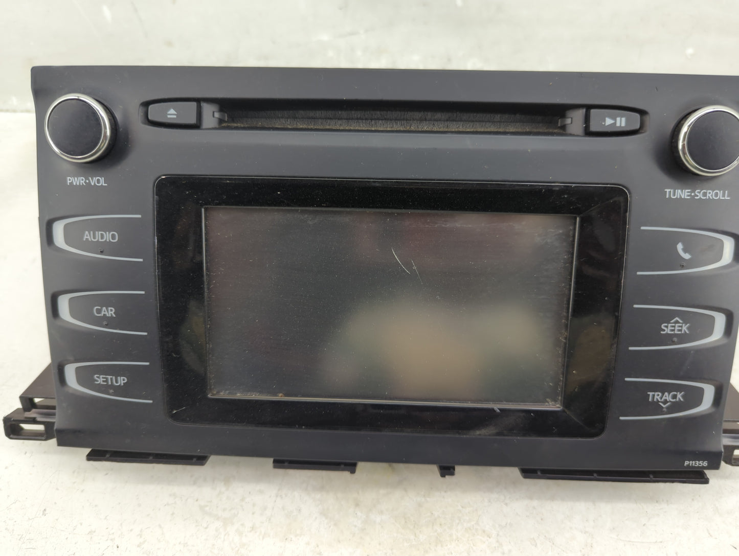 2017-2019 Toyota Highlander Radio AM FM Cd Player Receiver Replacement P/N:86140-0E230 Fits Fits 2017 2018 2019 OEM Used Aut