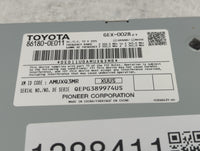 2014-2019 Toyota Highlander Radio AM FM Cd Player Receiver Replacement P/N:86180-0E011 Fits OEM Used Auto Parts - Oemusedaut