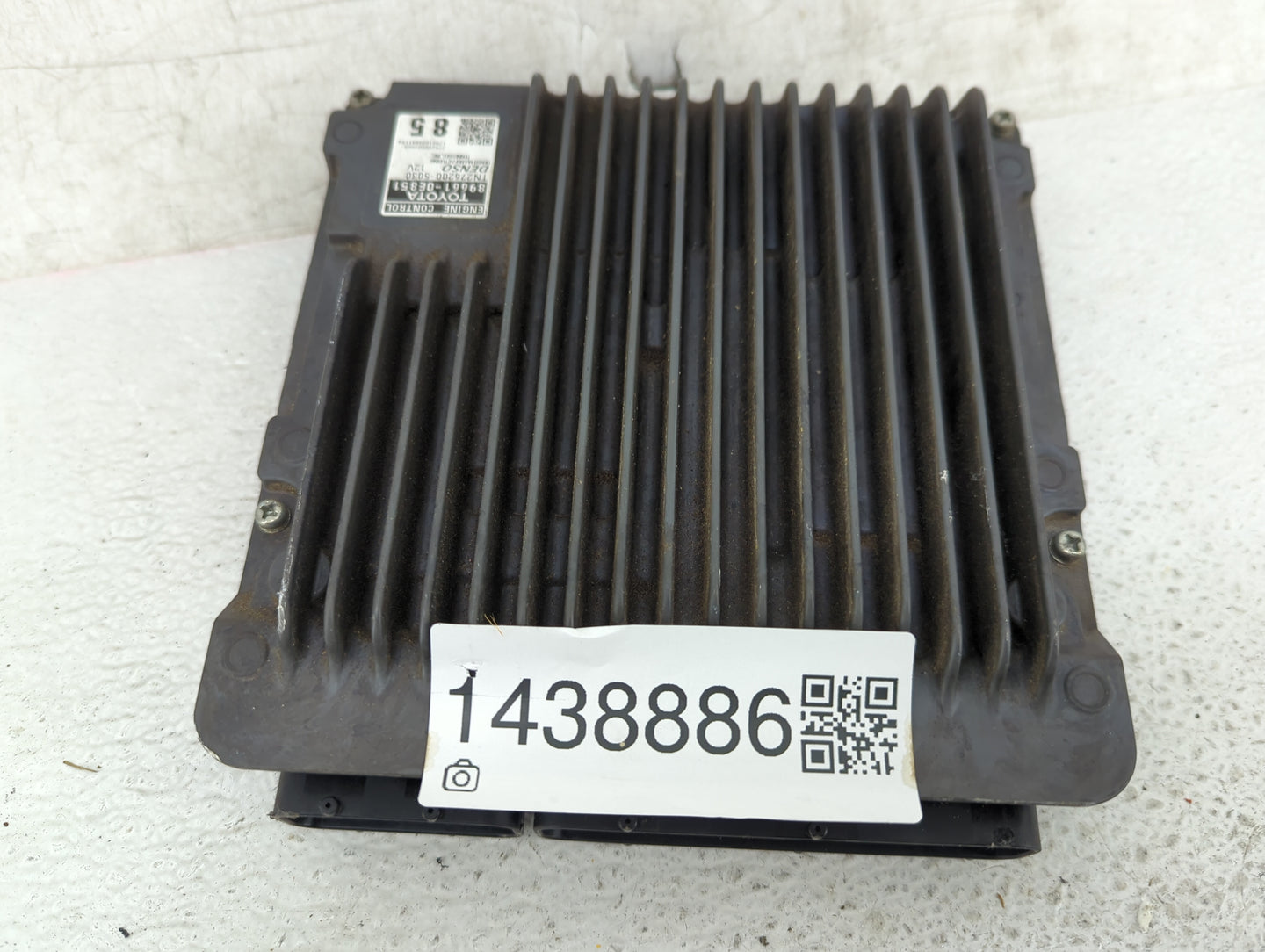 2017-2018 Toyota Highlander PCM Engine Control Computer ECU ECM PCU OEM P/N:89661-0E851 TN276200-5030 Fits Fits 2017 2018 OE