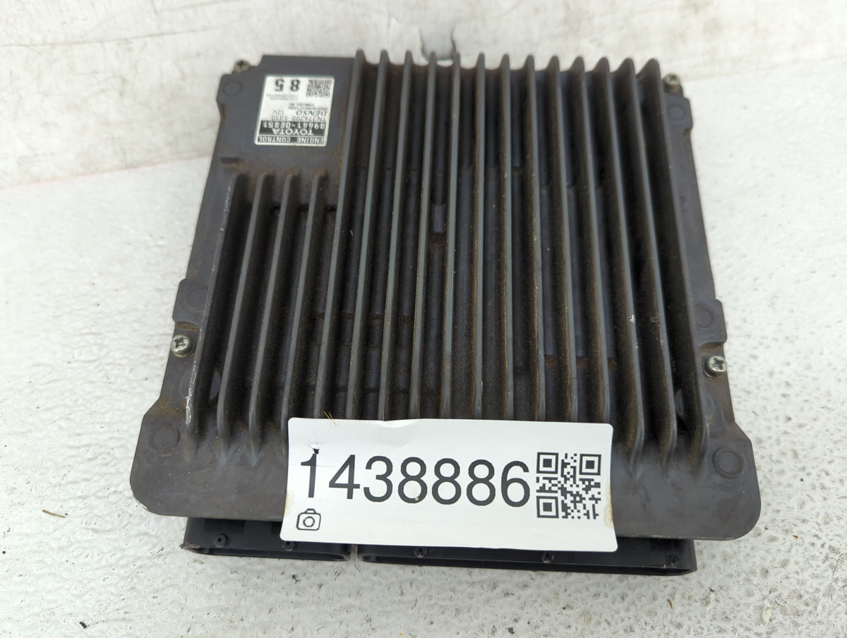 2017-2018 Toyota Highlander PCM Engine Control Computer ECU ECM PCU OEM P/N:89661-0E851 TN276200-5030 Fits 2017 2018 OEM Use
