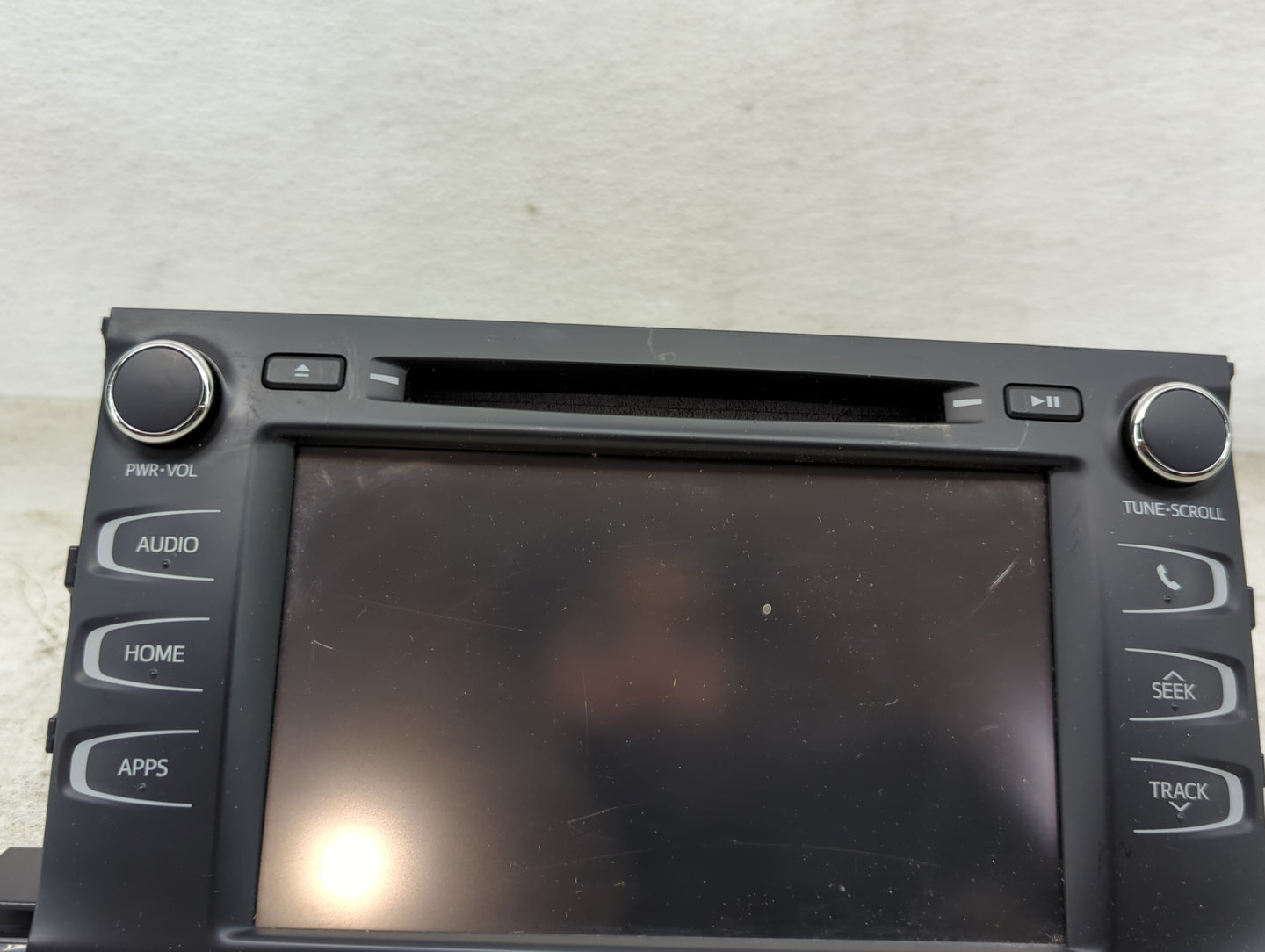 2017-2019 Toyota Highlander Radio AM FM Cd Player Receiver Replacement P/N:86140-0E240 CVH-2868, P11329 Fits Fits 2017 2018 