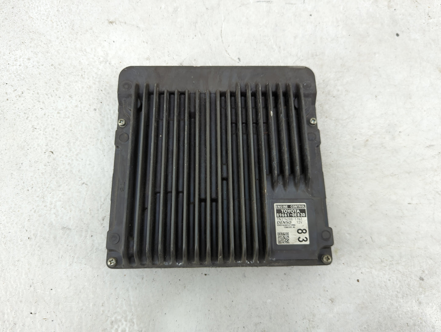 2017-2018 Toyota Highlander PCM Engine Control Computer ECU ECM PCU OEM P/N:89661-0E830 TN276200-1762 Fits Fits 2017 2018 OE