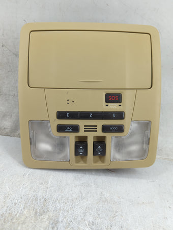 compare product 2017 Toyota Highlander Overhead Roof Console Tan