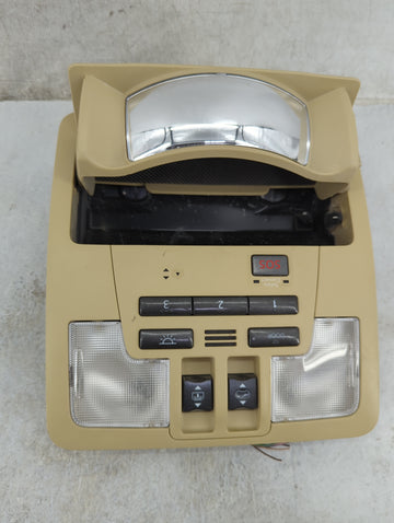 2017 Toyota Highlander Overhead Roof Console Tan