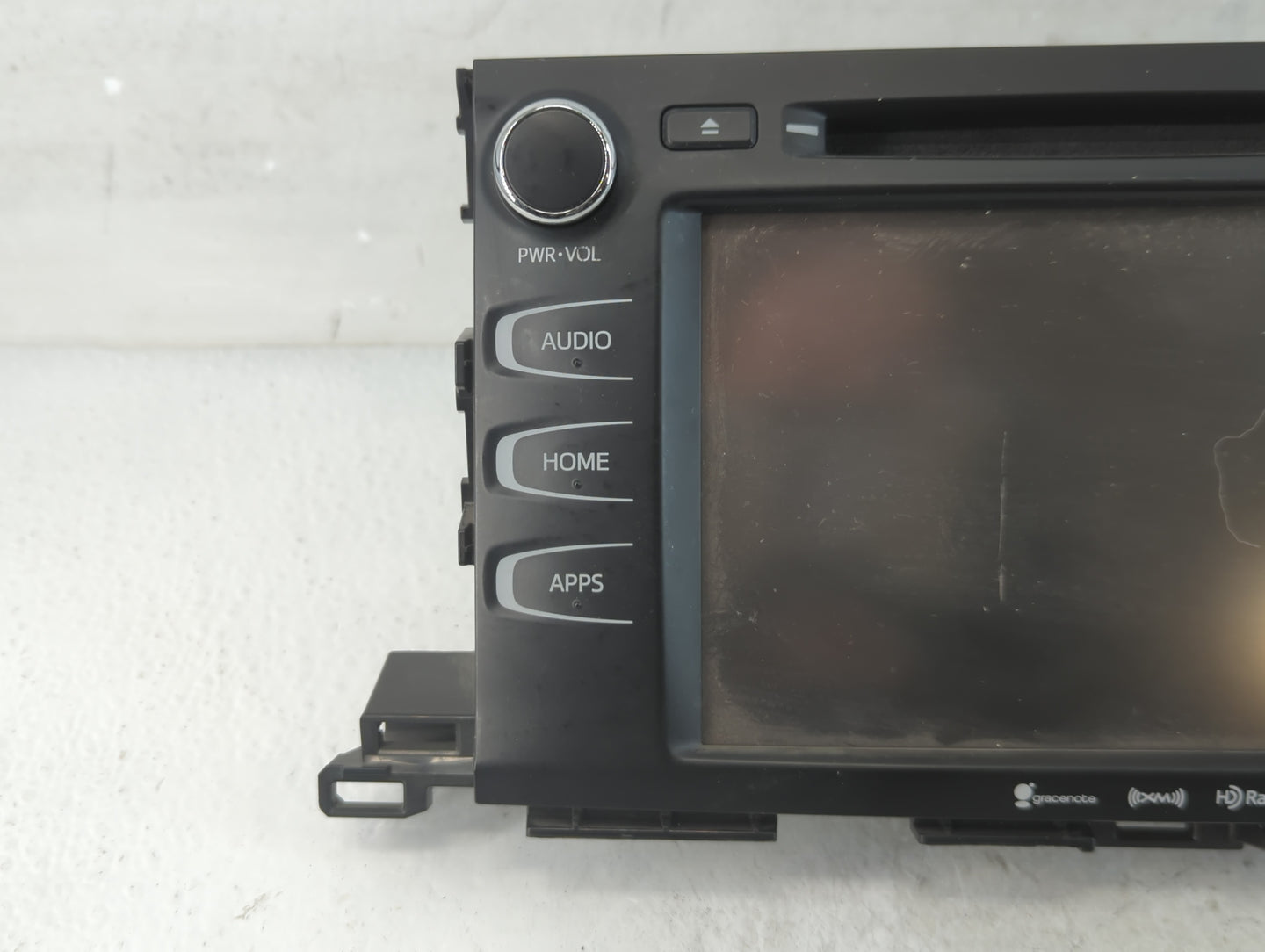 2017-2019 Toyota Highlander Radio AM FM Cd Player Receiver Replacement P/N:86140-0E240 Fits Fits 2017 2018 2019 OEM Used Aut