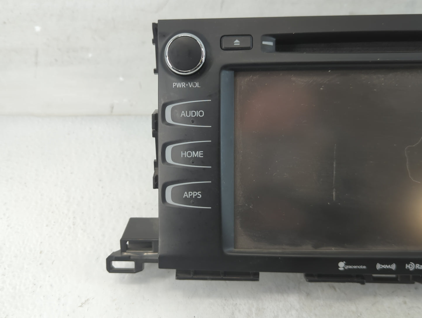 2017-2019 Toyota Highlander Radio AM FM Cd Player Receiver Replacement P/N:86140-0E240 Fits Fits 2017 2018 2019 OEM Used Aut