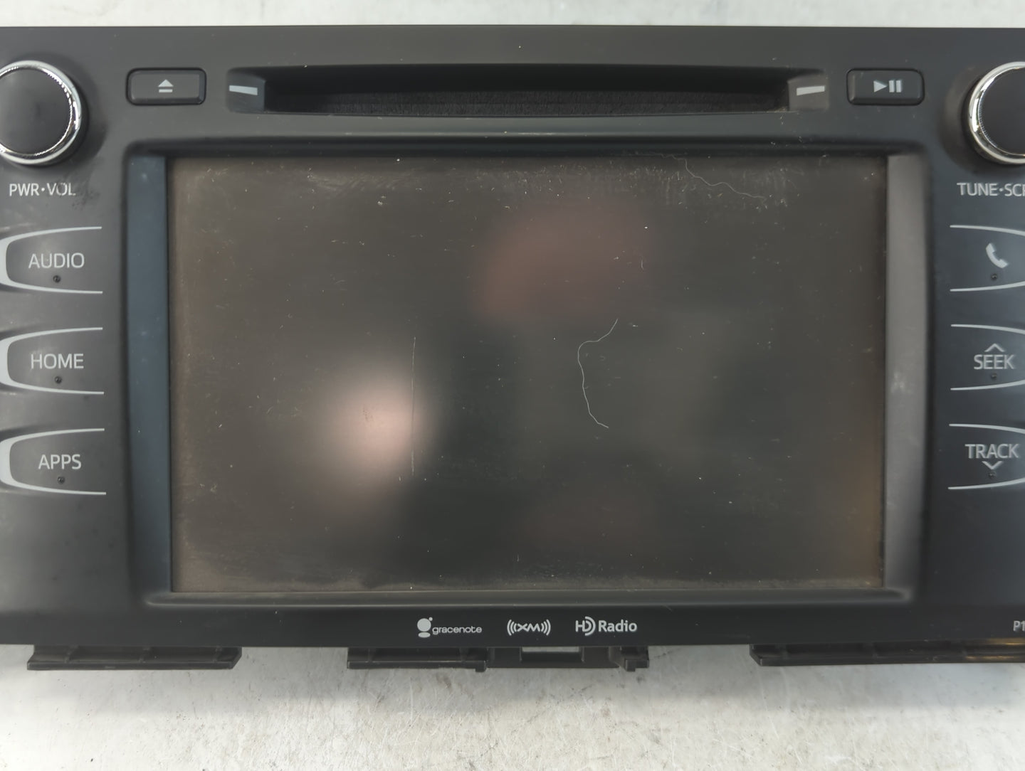 2017-2019 Toyota Highlander Radio AM FM Cd Player Receiver Replacement P/N:86140-0E240 Fits Fits 2017 2018 2019 OEM Used Aut