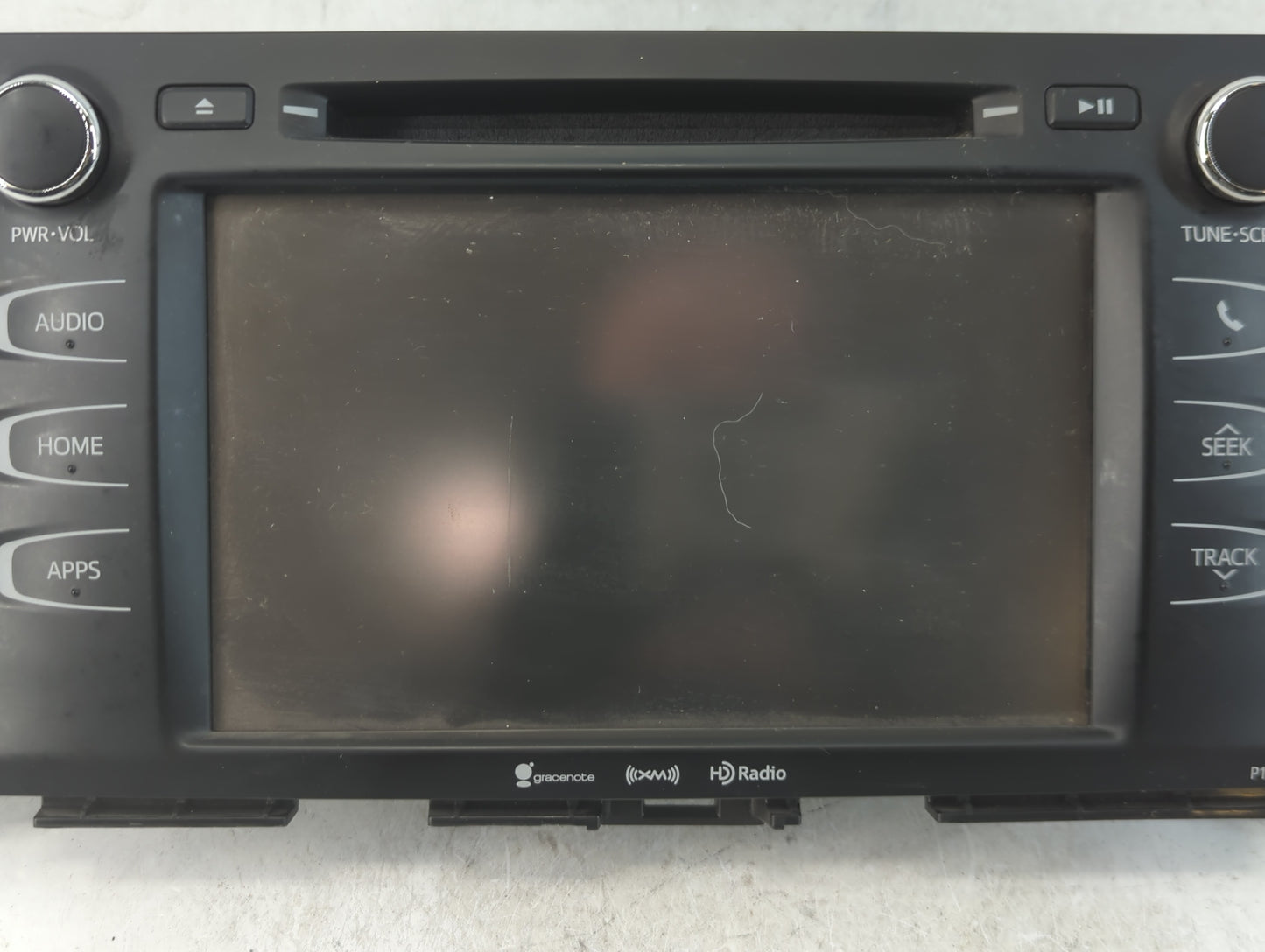 2017-2019 Toyota Highlander Radio AM FM Cd Player Receiver Replacement P/N:86140-0E240 Fits Fits 2017 2018 2019 OEM Used Aut