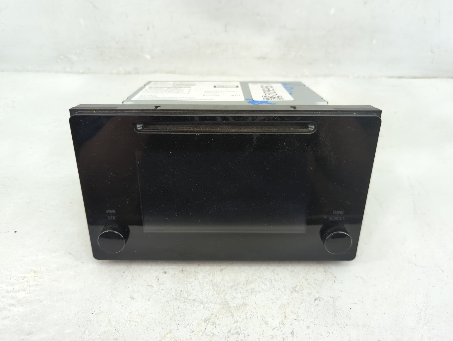 2016-2018 Toyota Prius Radio AM FM Cd Player Receiver Replacement P/N:86140-47270 Fits Fits 2016 2017 2018 OEM Used Auto Par