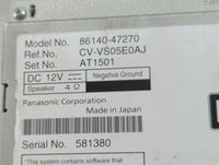 2016-2018 Toyota Prius Radio AM FM Cd Player Receiver Replacement P/N:86140-47270 Fits Fits 2016 2017 2018 OEM Used Auto Par