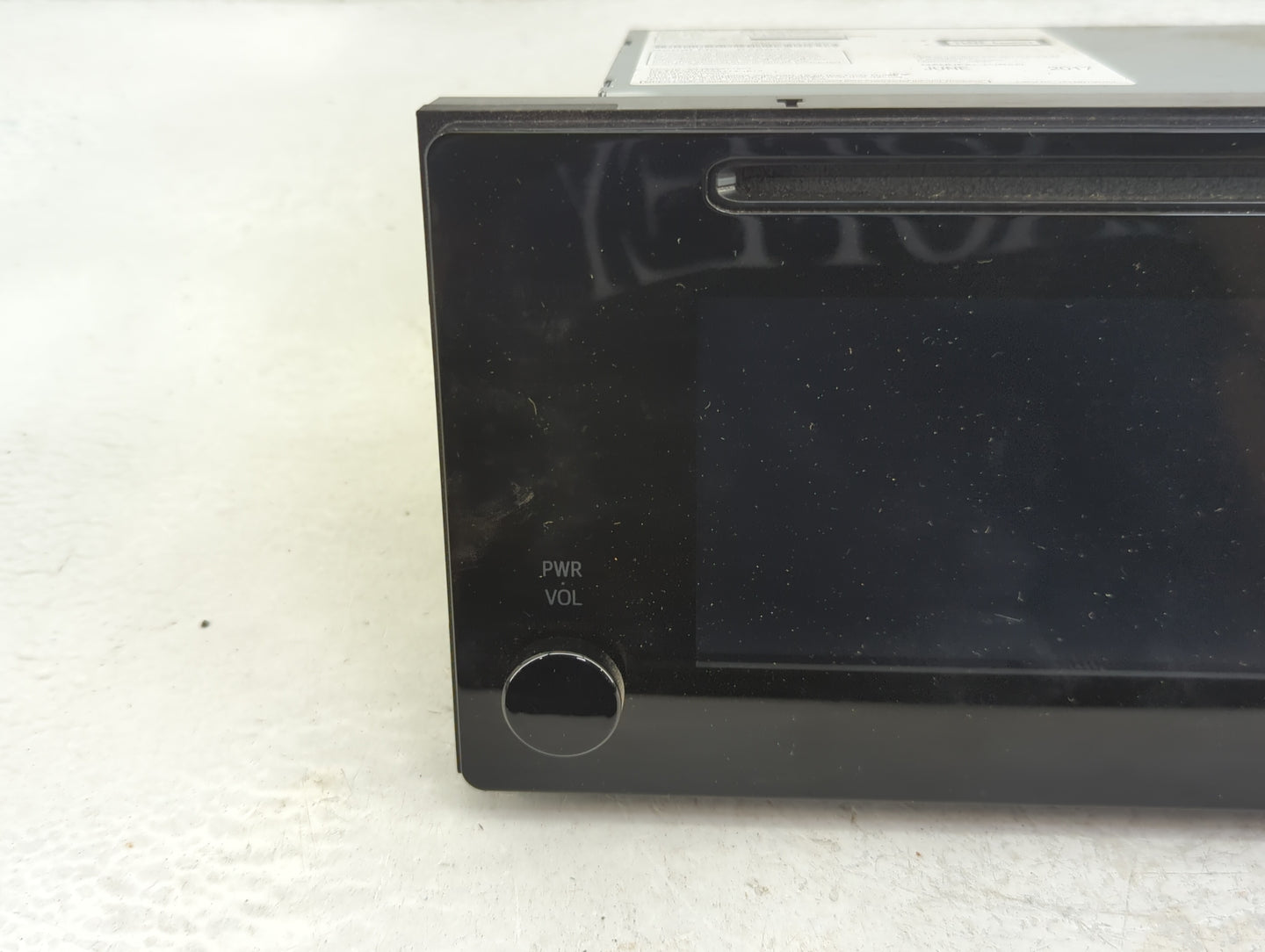 2016-2018 Toyota Prius Radio AM FM Cd Player Receiver Replacement P/N:86140-47270 Fits Fits 2016 2017 2018 OEM Used Auto Par