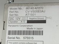 2016-2018 Toyota Prius Radio AM FM Cd Player Receiver Replacement P/N:86140-47270 Fits Fits 2016 2017 2018 OEM Used Auto Par