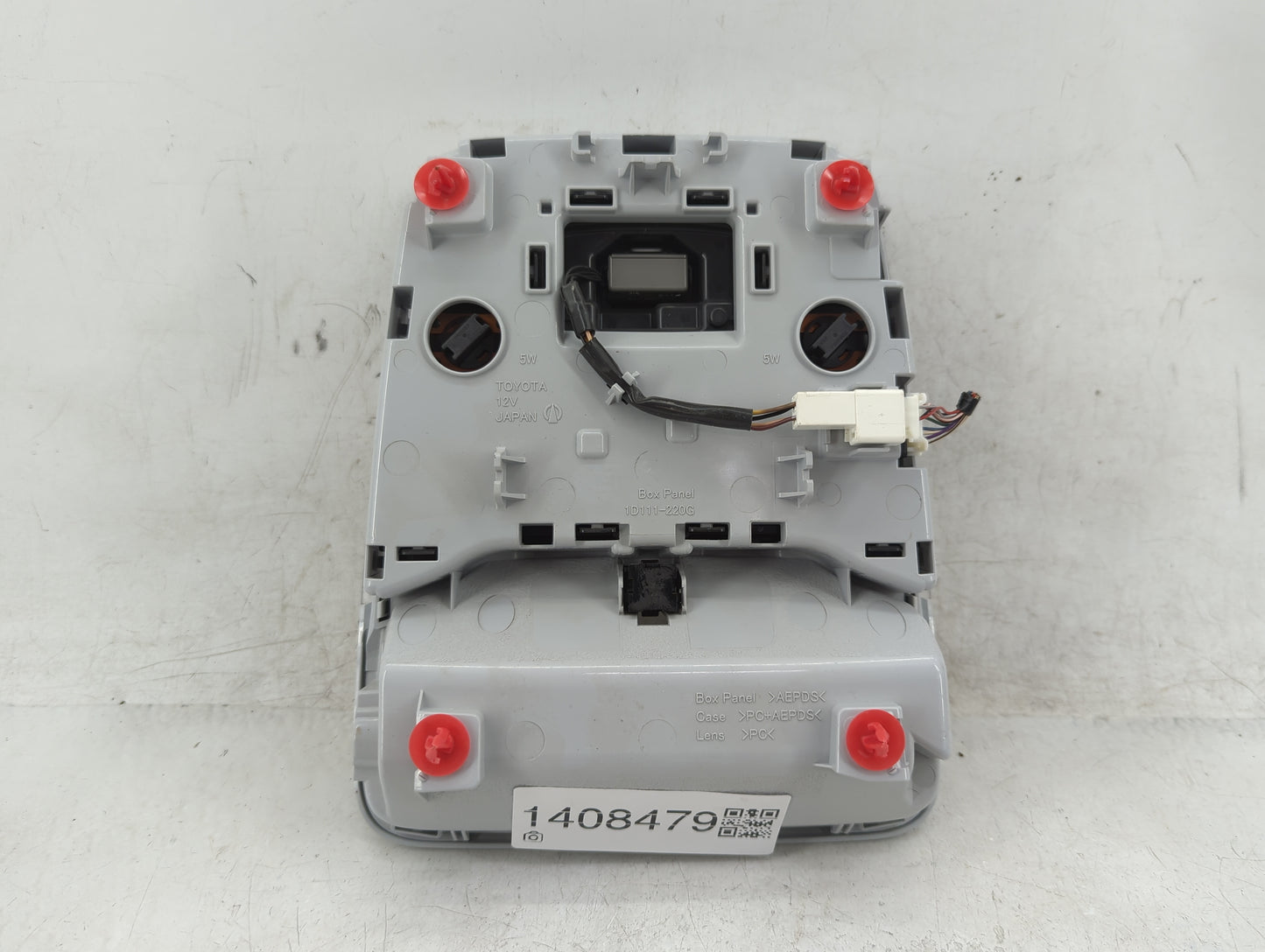 2017 Toyota Prius Overhead Roof Console - Oemusedautoparts1.com