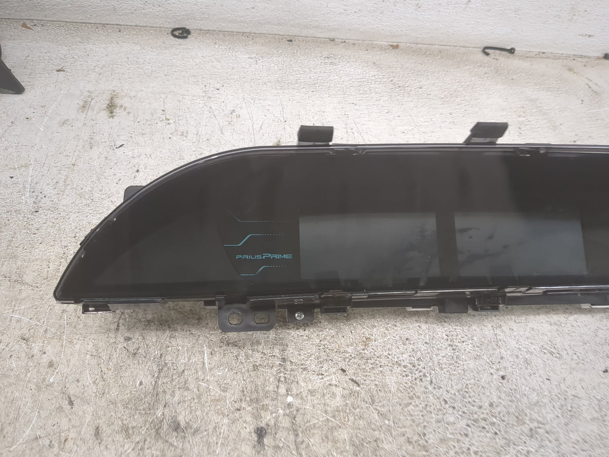 2017 Toyota Prius Instrument Cluster Speedometer Gauges Miles: Fits OEM Used Auto Parts - Oemusedautoparts1.com