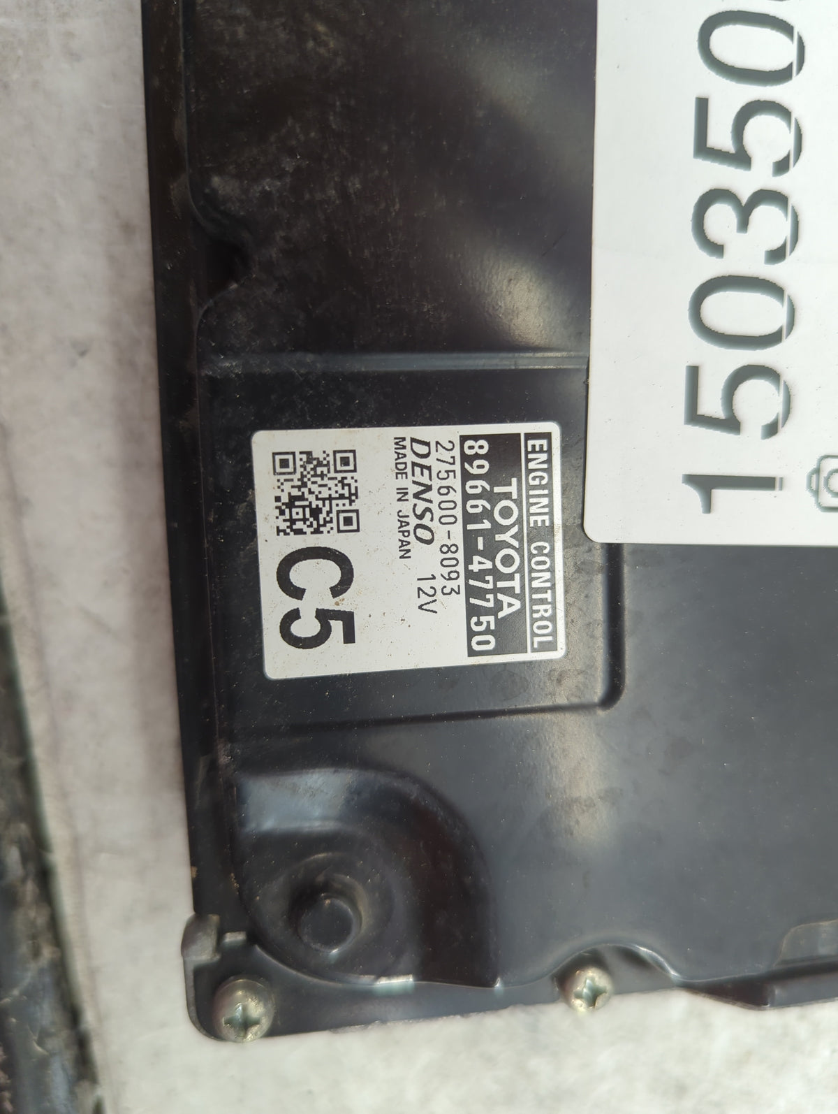 2017-2020 Toyota Prius PCM Engine Control Computer ECU ECM PCU OEM P/N:89661-47750 275600-8093 Fits Fits 2017 2018 2019 2020