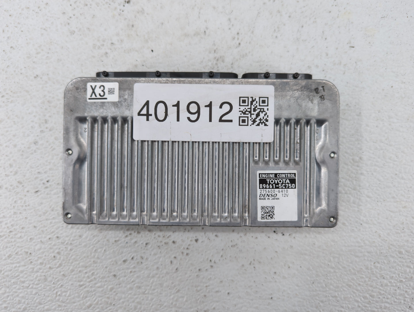 2016-2017 Toyota Prius PCM Engine Control Computer ECU ECM PCU OEM P/N:89661-5C750 Fits Fits 2016 2017 OEM Used Auto Parts -