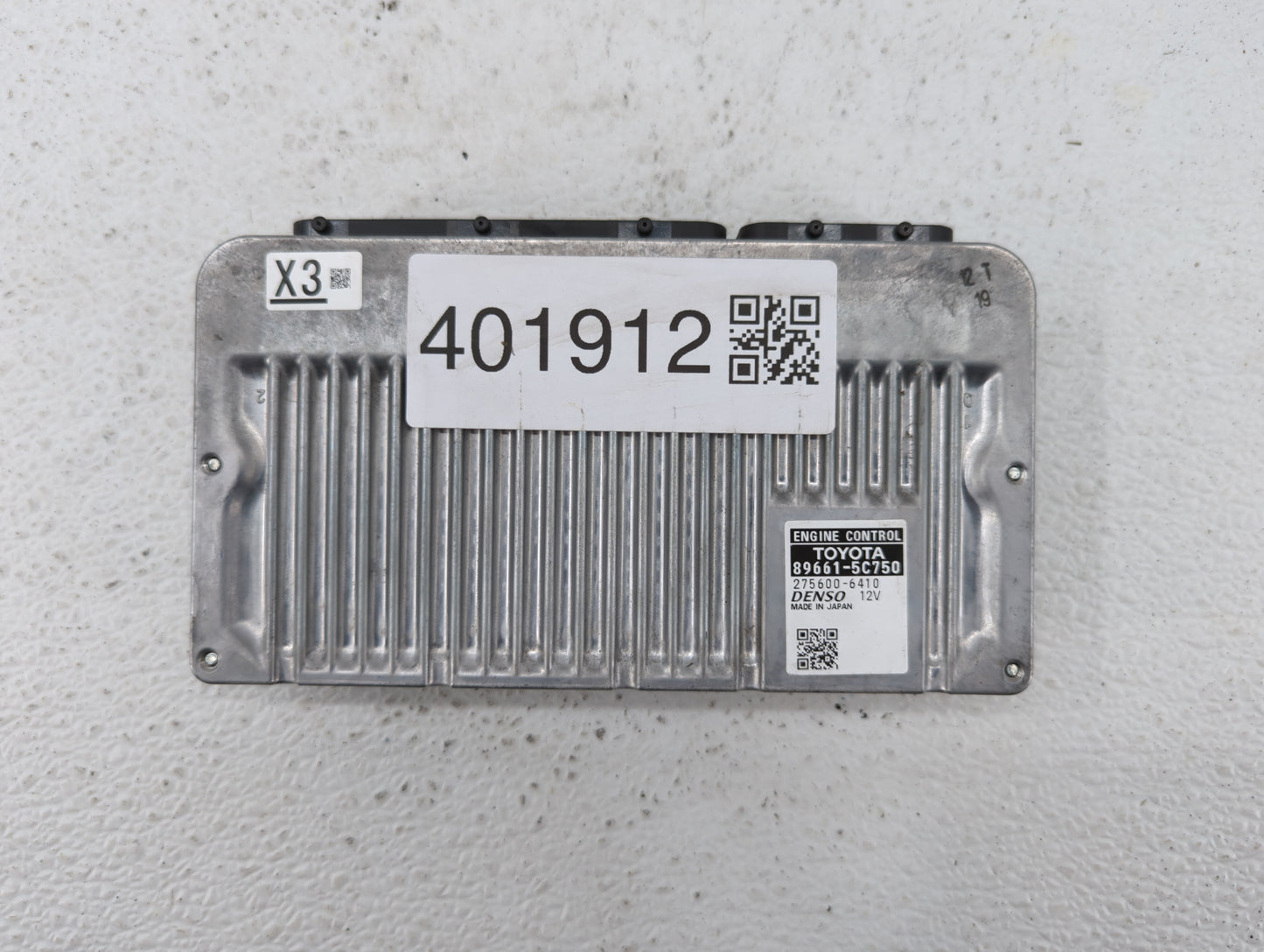 2016-2017 Toyota Prius PCM Engine Control Computer ECU ECM PCU OEM P/N:89661-5C750 Fits Fits 2016 2017 OEM Used Auto Parts -