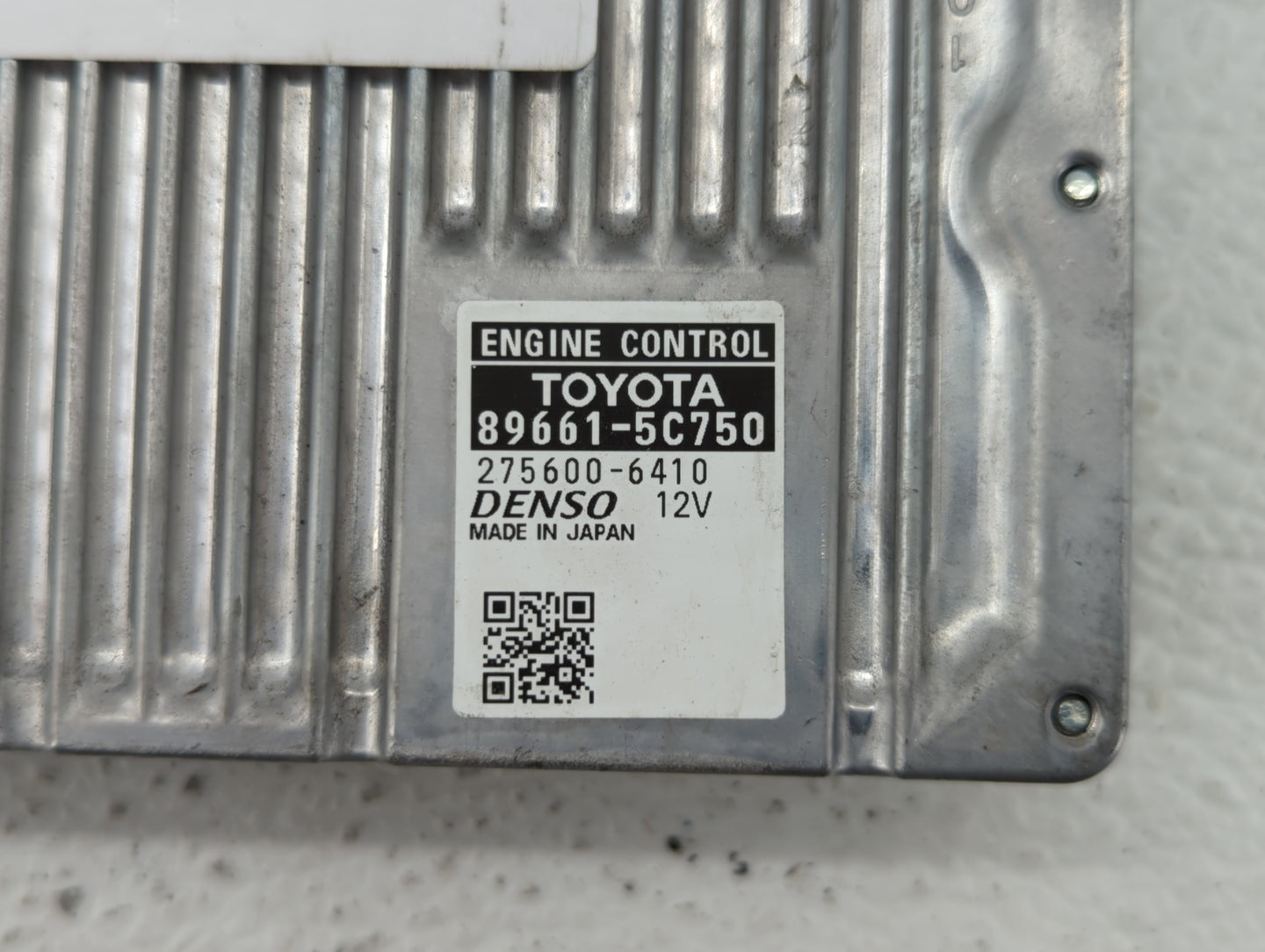 2016-2017 Toyota Prius PCM Engine Control Computer ECU ECM PCU OEM P/N:89661-5C750 Fits Fits 2016 2017 OEM Used Auto Parts -