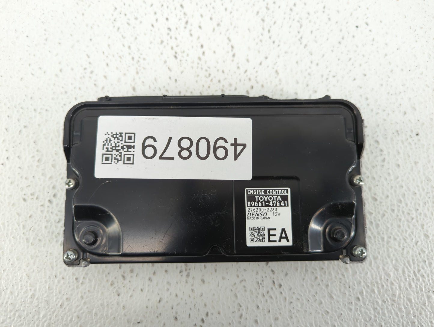 2017 Toyota Prius PCM Engine Control Computer ECU ECM PCU OEM P/N:89661-06K22 89661-47641 Fits OEM Used Auto Parts - Oemused