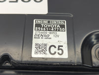 2017-2020 Toyota Prius PCM Engine Control Computer ECU ECM PCU OEM P/N:275600-8093 89661-47750 Fits Fits 2017 2018 2019 2020