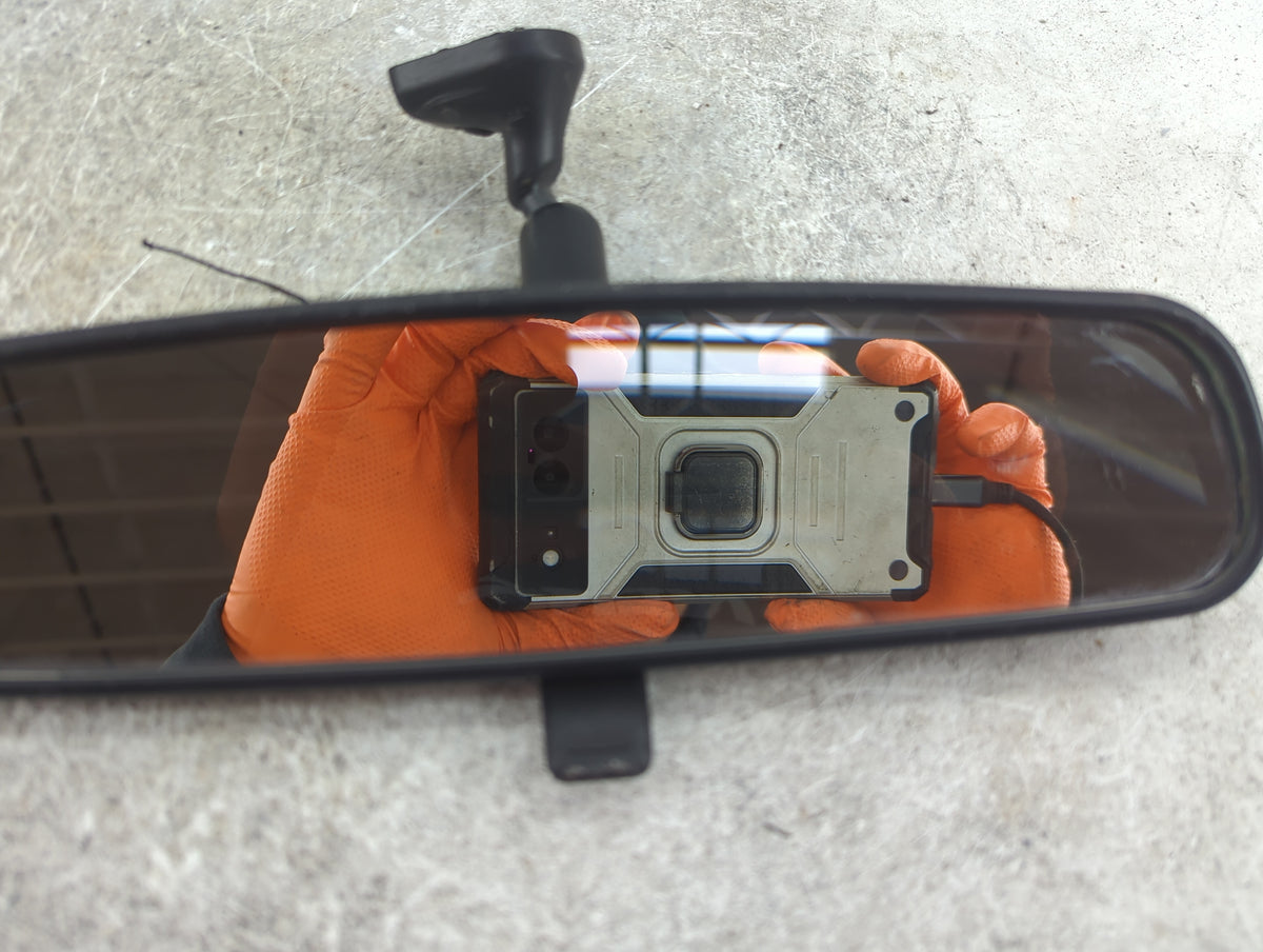 2012-2019 Toyota Prius C Interior Rear View Mirror Replacement OEM P/N:E11 015617 E13 0256 Fits OEM Used Auto Parts - Oemuse