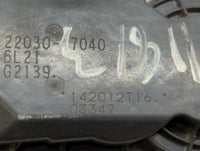 2012-2018 Toyota Prius C Throttle Body P/N:22030-47040 Fits Fits 2012 2013 2014 2015 2016 2017 2018 OEM Used Auto Parts - Oe